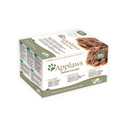 Yarrah Applaws Cat Food - Multipack Fish Selection Pots - Image 2