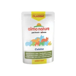Almo Nature HFC Jelly Cat Food - Meal Pouch - Tuna Fillet & Algae