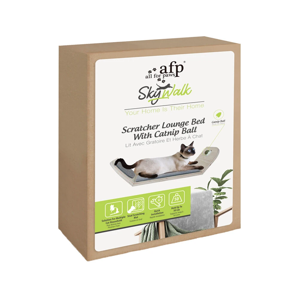 All For Paws Skywalk Scratcher Lounge Bed - Image 3