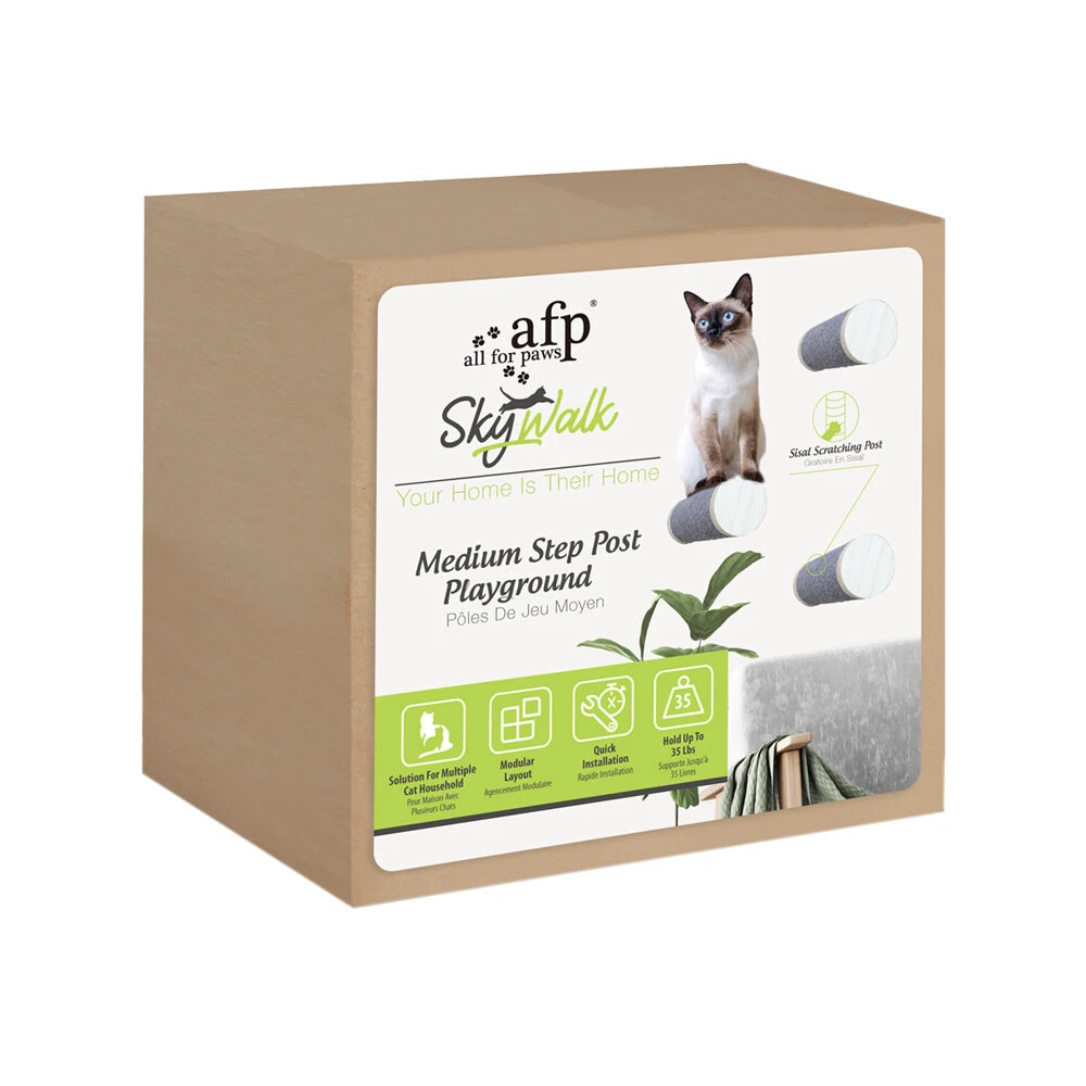 All For Paws Skywalk Step Playground - Image 2