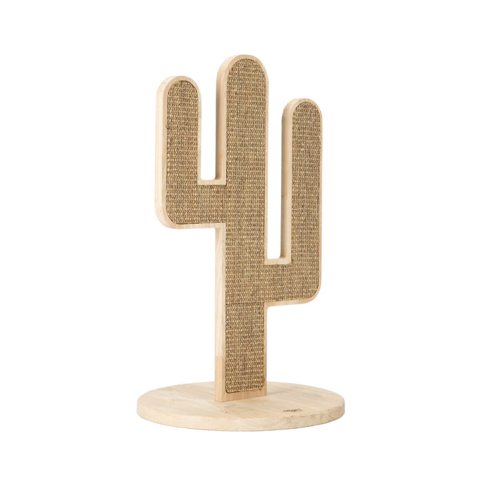 Designed By Lotte Scratching Post Wooden Cactus - Image 2