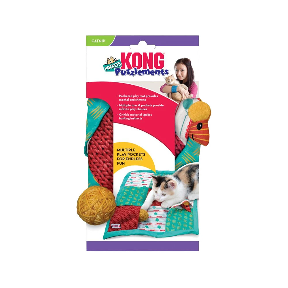 KONG Cat Puzzlements Pockets - Image 2