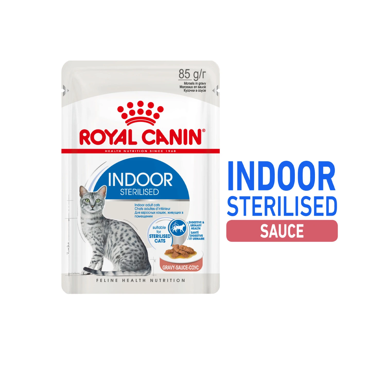 Royal Canin Sterilised Indoor In Gravy - Cat Food - Image 3