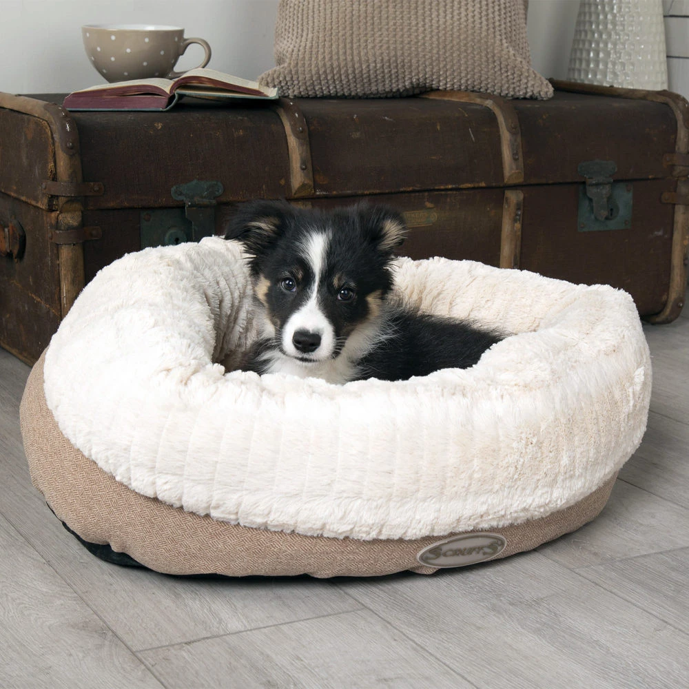 Scruffs Ellen Donut Bed Tan - Image 2